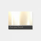 Elegant Luxury Simple, Diamonds, Pearls Post-it® Notes (Voorkant)