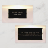 Elegant Luxury Stijlvolle, kleine professionele Visitekaartje (Voorkant / Achterkant)