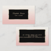 Elegant Luxury Stylish Professional Visitekaartje (Voorkant / Achterkant)