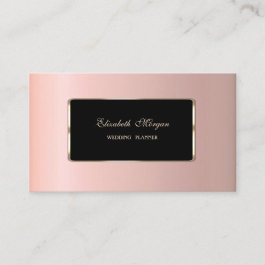 Elegant Luxury Stylish Professional Visitekaartje (Voorkant)