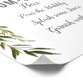 Elegant Ma-osa Bar Baby Sprinkle Shower Poster (Hoek)