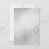 Elegant maar eenvoudig homohuwelijk Rsvp (Achterkant)