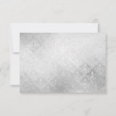 Elegant maar eenvoudig homohuwelijk Rsvp (Achterkant)