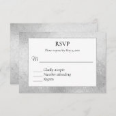 Elegant maar eenvoudig homohuwelijk Rsvp (Voorkant / Achterkant)