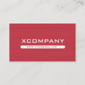 Elegant, maar modern Visitekaartje (Achterkant)