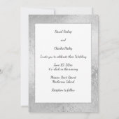 Elegant maar simpel uitnodigen voor homohuwelijk kaart (Achterkant)