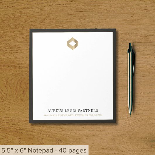 Elegant Maatwerk Logo Notitieblok