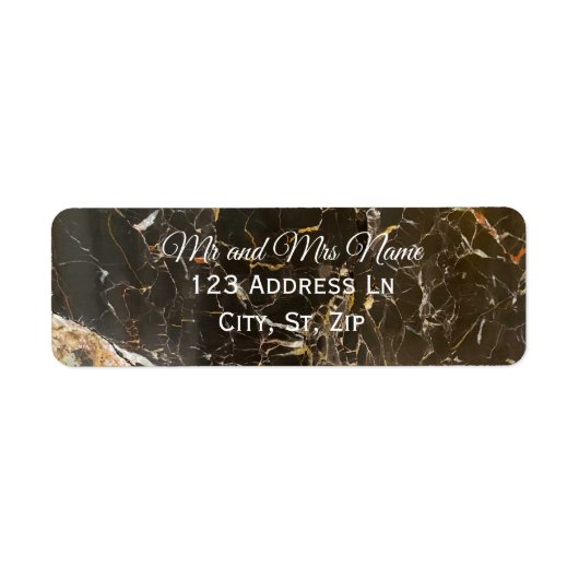 Elegant Mable Etiket (Voorkant)