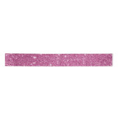 Elegant Magenta Glam Roze Kerstmis Satijnen Lint (Voorkant)