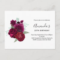 Elegant Magenta Roos Floral Bouquet