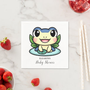 Elegant Magic Frog Baby shower Servet