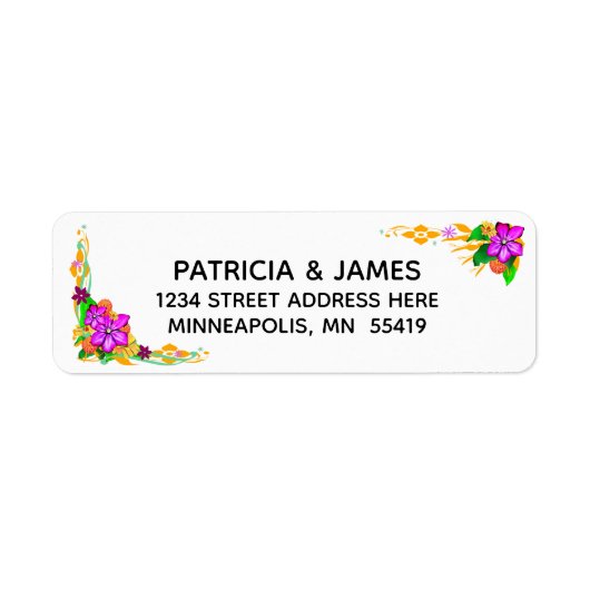 Elegant, Magisch, & Vet Vloeibaar Adres van de Gre Etiket (Voorkant)