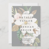 Elegant Magnolia | Bindwortel Kaart (Voorkant)