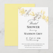 Elegant Magnolia Blossom Vrijgezellenfeest Kaart (Voorkant / Achterkant)