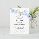 Elegant Magnolia Blossom Vrijgezellenfeest Kaart (Staand voorkant)