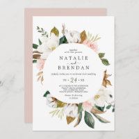 Elegant Magnolia | Casual bruiloft met witte en zw