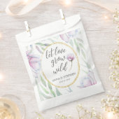 Elegant Magnolia Floral Wedding Bedankzakje (Geknipt)