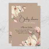 Elegant Magnolia flower - bladen Kaart (Voorkant / Achterkant)