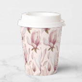 Elegant Magnolia Papieren Bekers (Rechts)