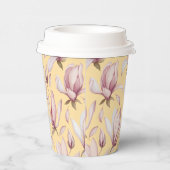 Elegant Magnolia Papieren Bekers (Rechts)