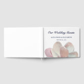 Elegant Magnolia Pink and White Wedding Gastenboek (Volledig)