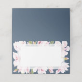 Elegant Magnolia Wedding Plaatskaartje (Buitenkant ongevouwen)