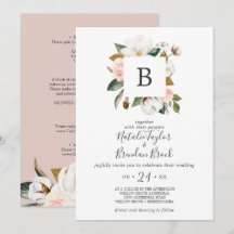 Elegant Magnolia White en Blush All-in-One Weddens