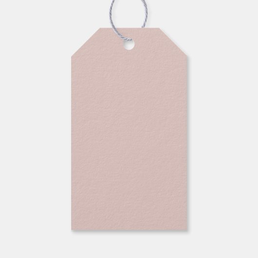 Elegant Magnolia | White en Blush Dankjewel Cadeaulabel (Achterkant)