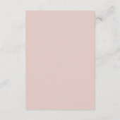 Elegant Magnolia | Witte ontvangst Kaart invoegen (Achterkant)