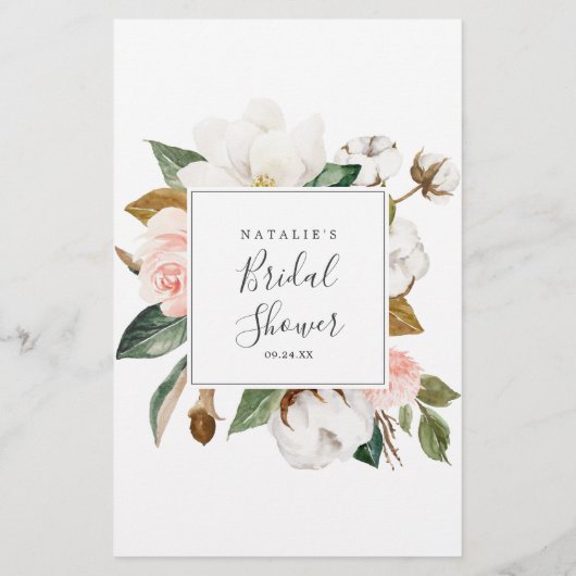 Elegant Magnolia zei dat ze het spelletje flyer ze (Achterkant)