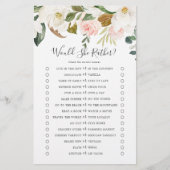 Elegant Magnolia zou ze een beetje spelen Flyer (Voorkant)