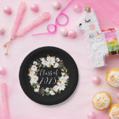 Elegant Magnolias Klasse 2023 Afstuderen Papieren Bordje (Feest)