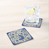 Elegant Mahjong Toile Paper Coaster Set Kartonnen Onderzetters (Insitu)