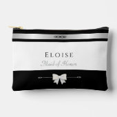 Elegant Maid of Honor Gift | Luxury Wedding Makeup Etui (Voorkant)