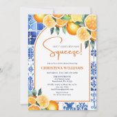 Elegant Main Squeeze Citrus Zomer Vrijgezellenfees Kaart (Voorkant)