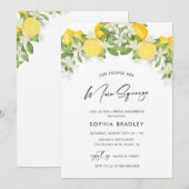 Elegant Main Squeeze Vrijgezellenfeest Kaart (Voorkant / Achterkant)