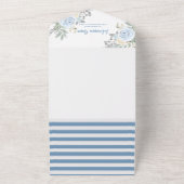 Elegant Main Squeeze Winter Vrijgezellenfeest All In One Uitnodiging (Buitenkant)