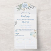 Elegant Main Squeeze Winter Vrijgezellenfeest All In One Uitnodiging (Binnen)