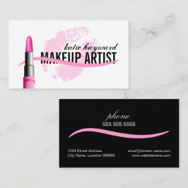 Elegant Makeup Artist Visitekaartje
