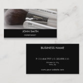 Elegant Makeup kunstenaar Cosmetoloog Visitekaartje (Voorkant / Achterkant)