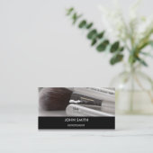 Elegant Makeup kunstenaar Cosmetoloog Visitekaartje (Staand voorkant)