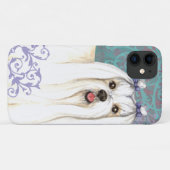Elegant Maltese Case-Mate iPhone Case (Achterkant (horizontaal))