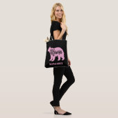 Elegant Mama beer gepersonaliseerd Tote Bag (Op model)