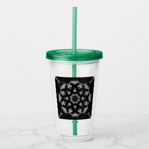 Elegant Mandala Acryl Drinkbeker