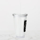 Elegant Mandala Acryl Drinkbeker (Rechts)