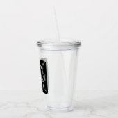 Elegant Mandala Acryl Drinkbeker (Links)
