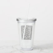 Elegant Mandala Acryl Drinkbeker (Achterkant)