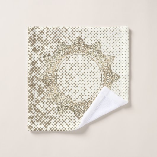 Elegant Mandala Bad Handdoek (Wasdoekje)