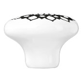  Elegant Mandala Bloesem Bloesem Bloemen Ronde Keramische Knop (Zijkant)