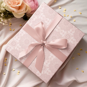 Elegant Mandala Blush Roos Gold Cadeaupapier